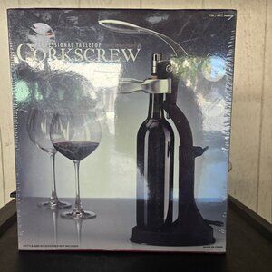 Professional tabletop Corkscrew brand wine opener. Large box new and sealed.